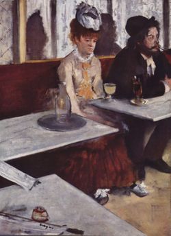 El ajenjo (Edjar Degas)