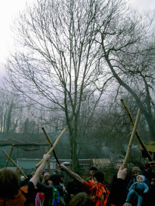 wassailing