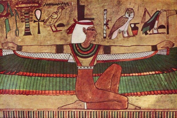 El ankh y la diosa Isis El ankh y la diosa Isis
