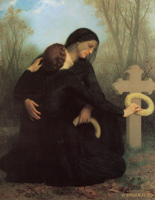 The Day of the Dead (1859), de William-Adolphe Bouguereau