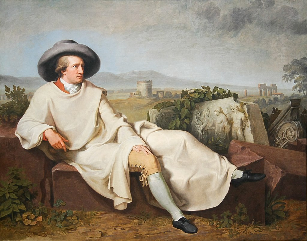 Goethe en la campiña Goethe en la campiña