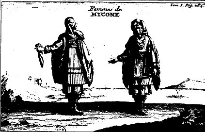 Mujeres de Mykonos