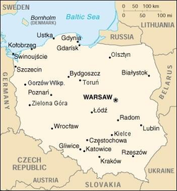 Mapa de Polonia Mapa de Polonia