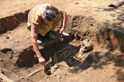 restos encontrados en Veliko Tarnovo